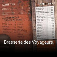 Brasserie des Voyageurs plan d'ouverture