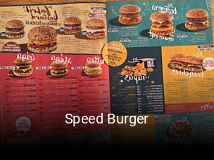 Speed Burger heures d'affaires