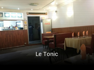 Le Tonic heures d'ouverture