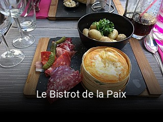 Le Bistrot de la Paix heures d'affaires