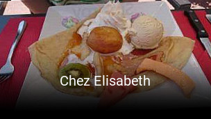 Chez Elisabeth plan d'ouverture