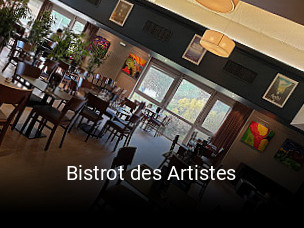 Bistrot des Artistes ouvert