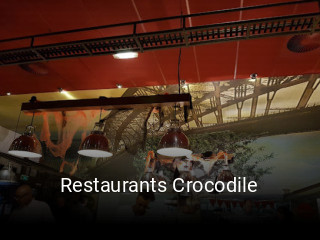 Restaurants Crocodile heures d'affaires