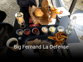 Big Fernand La Defense ouvert