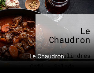 Le Chaudron plan d'ouverture