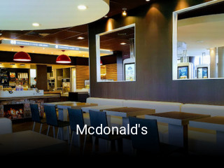 Mcdonald's heures d'ouverture