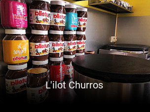 L'ilot Churros ouvert