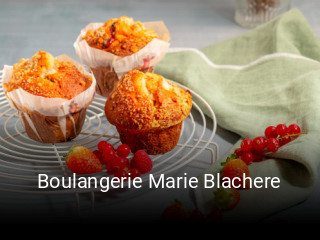 Boulangerie Marie Blachere plan d'ouverture