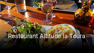 Restaurant Altitude la Toura heures d'ouverture