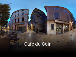 Cafe du Coin plan d'ouverture