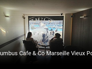 Columbus Cafe & Co Marseille Vieux Port ouvert