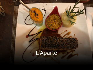 L'Aparte ouvert