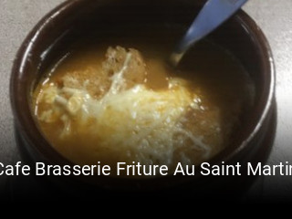 Cafe Brasserie Friture Au Saint Martin ouvert