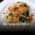 Restaurant Le Miroir, Martigues plan d'ouverture