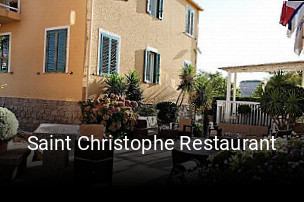 Saint Christophe Restaurant heures d'affaires