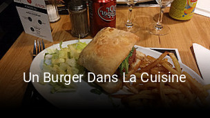 Un Burger Dans La Cuisine heures d'affaires