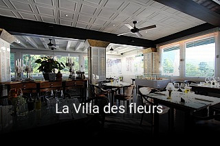 La Villa des fleurs heures d'ouverture