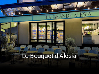 Le Bouquet d'Alesia ouvert