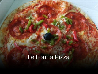 Le Four a Pizza ouvert