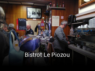 Bistrot Le Piozou heures d'ouverture