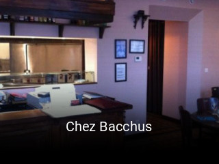 Chez Bacchus ouvert