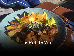 Le Pot de Vin heures d'ouverture