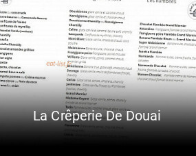 La Crêperie De Douai heures d'affaires