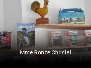 Mme Ronze Christel ouvert