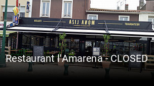 Restaurant l'Amarena - CLOSED ouvert