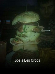 Joe a Les Crocs ouvert