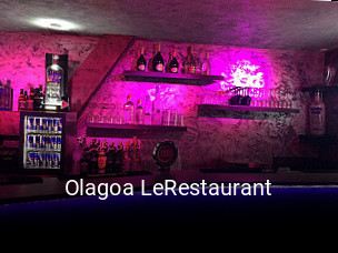 Olagoa LeRestaurant plan d'ouverture