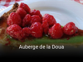 Auberge de la Doua heures d'ouverture