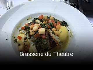 Brasserie du Theatre ouvert