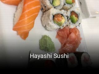 Hayashi Sushi plan d'ouverture