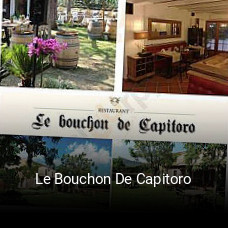 Le Bouchon De Capitoro ouvert