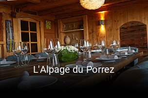 L'Alpage du Porrez ouvert