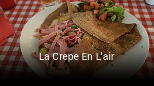 La Crepe En L'air ouvert