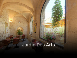 Jardin Des Arts plan d'ouverture