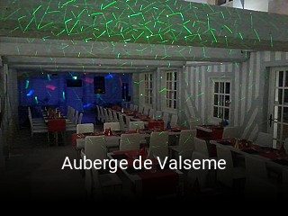 Auberge de Valseme plan d'ouverture