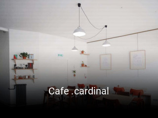 Cafe .cardinal plan d'ouverture