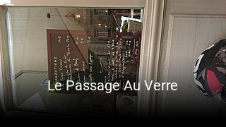 Le Passage Au Verre plan d'ouverture