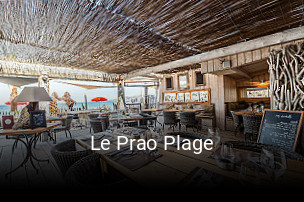 Le Prao Plage heures d'ouverture