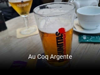 Au Coq Argente heures d'affaires