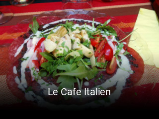 Le Cafe Italien heures d'ouverture