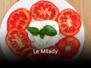 Le Milady ouvert