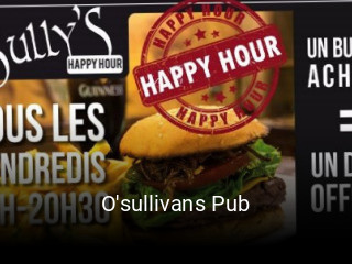 O'sullivans Pub ouvert