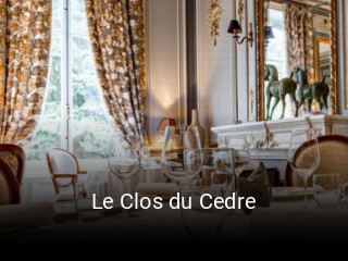 Le Clos du Cedre ouvert