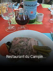 Restaurant du Camping des Cent Vignes heures d'ouverture