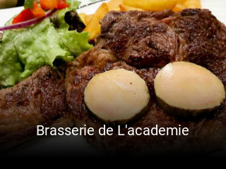 Brasserie de L'academie ouvert