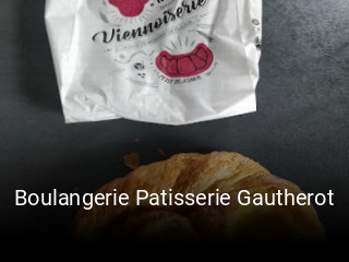 Boulangerie Patisserie Gautherot heures d'ouverture